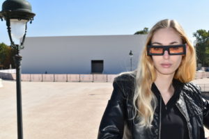 Louvre Blonde Sunglasses